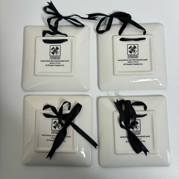 MWW 4” Mini Plate Set Travel World - Picture 6 of 7